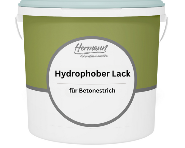 Hydrophober (wasserabweisend) Lack für Betonestrich